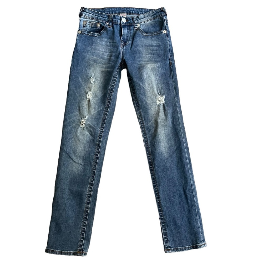 True Religion SlimStraight‎ Jeans Size 14 Girl